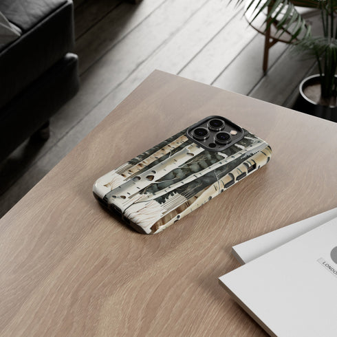 Winter Aspen Trunks - Impact Resistant Phone Case